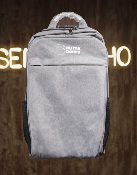 Mochila Cinza
